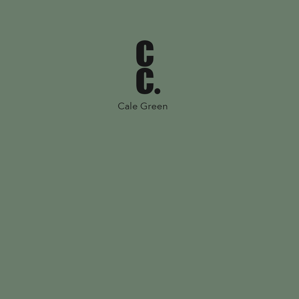 ein Wandfarben-Muster in Cale Green